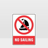 Custom Signs Outdoor Metal,Prohibition No Sailing Sign